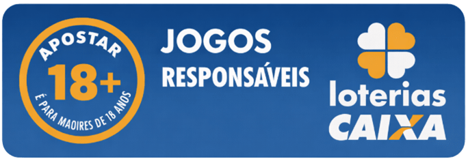 Selos Loterias Caixa e 18+